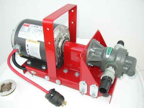 New 10 gpm gear pump waste oil transfer heaters,burners,furnace,dayton motor for sale