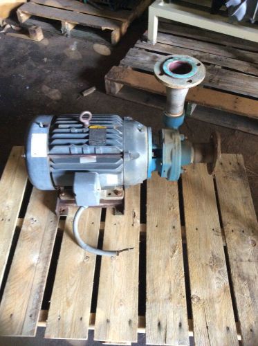 Used Goulds  3 x 2.5 x 7 Steel Pump, 20 H. P.