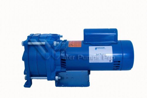 Hsj20n goulds multi-stage convertible water well jet booster pump 2 hp for sale