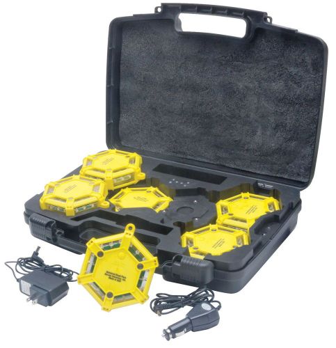 Arvoe road flare 6-pack kit - amber leds for sale