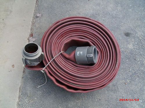 48 FOOT 5&#034; FIRE HOSE WITH 3&#034; FITTINGS