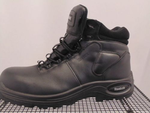 REEBOK MEN SIZE 15 WIDE BLACK STEEL TOE BOOTS