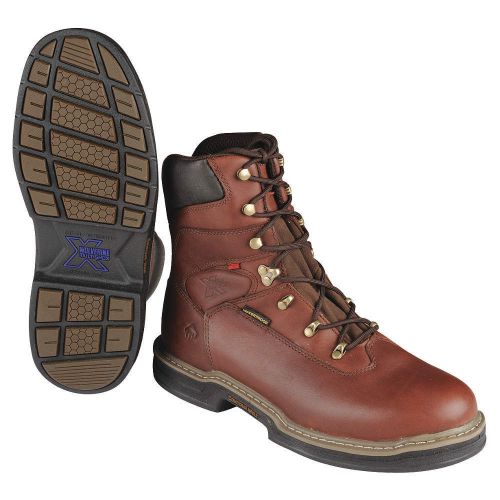 Work boots, pln, mens, 13, dark brown, 1pr wo4825 13 med for sale