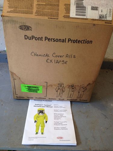 Ty Chem Coveralls 3 PAIRS, one Chemical