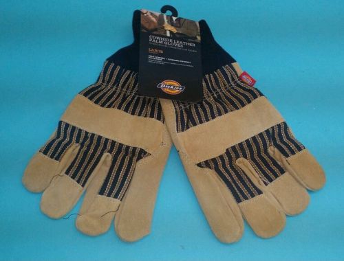 NEW!!! large Dickies Cowhide Double Leather Palm Gloves