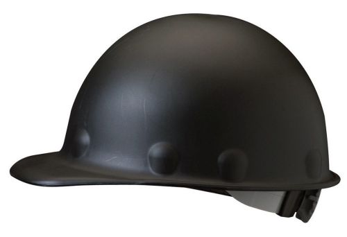 Fibre-metal black roughneck p2a series class c and g fiberglass hard hat for sale
