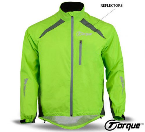 cycling waterproof jacket rainproof breathable high  visbillity viz viz yellow