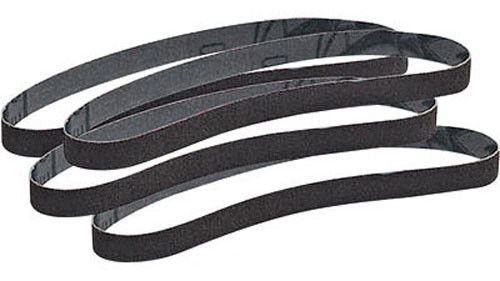 Precision Abrasives Sanding Belts: 1/2&#034; x 13&#034;, 80g.  Aluminum Oxide (10ea)
