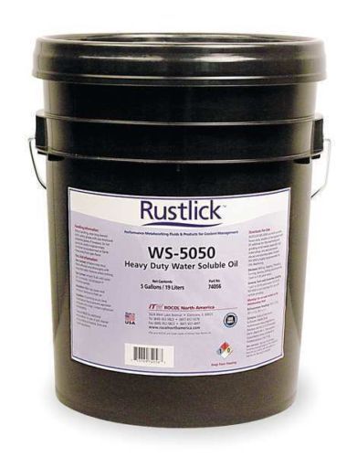 Itw rustlick ws-5050 cutting fluid 74056 - 5 gallon pail new for sale