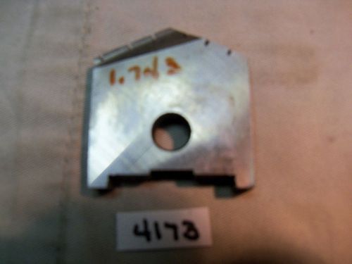 (#4173) resharpened usa made 1.743 inch series c universal spade drill blade for sale