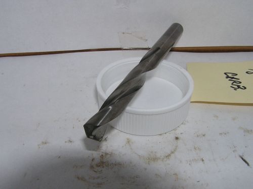 Machinist Tool:  1 -  3/8&#034;  Solid Carbide drill 4 3/8&#034; long.