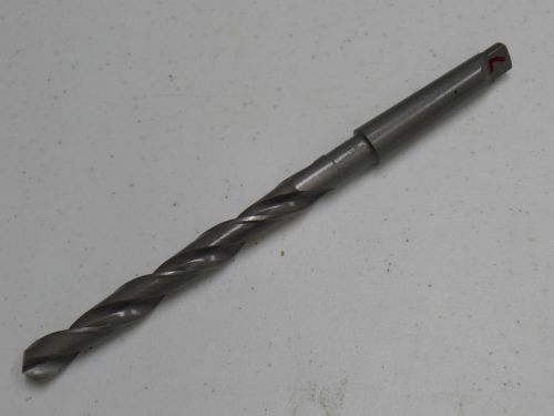 P &amp; W 19/32&#034; No. 2MT DRILL BIT TAPERED SHANK - VGC - NICE DEAL!