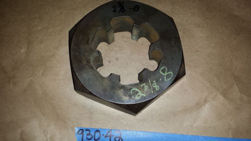 2-3/8-8 x 5&#034; hex die  usa  (930-42) for sale