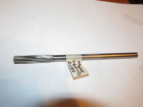 Morse reamer usa hs  21/64 6  flute used for sale