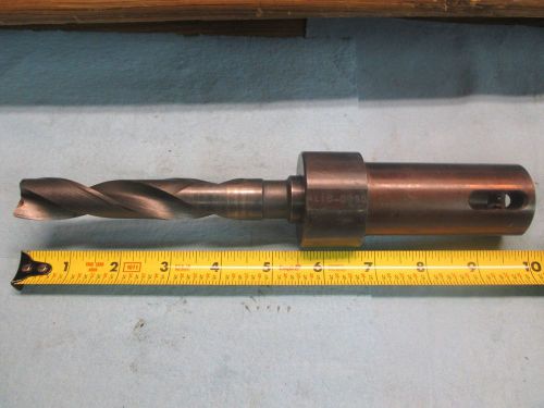 1 1/2 dia cnc lathe bushing with i.d. to hold # 3 morse taper drills 53/64 drill for sale