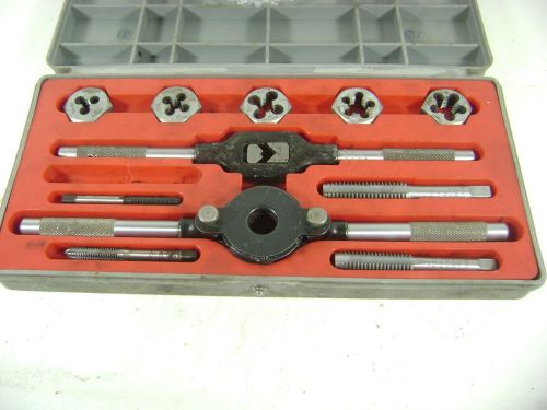 MADE IN USA (SAE) Craftsman Kromedge Tap and Hexagon Die Set 12 Piece 9 52055