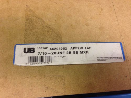 7/16-20 UNF-2B Thread Form Tap (Roll Tap)