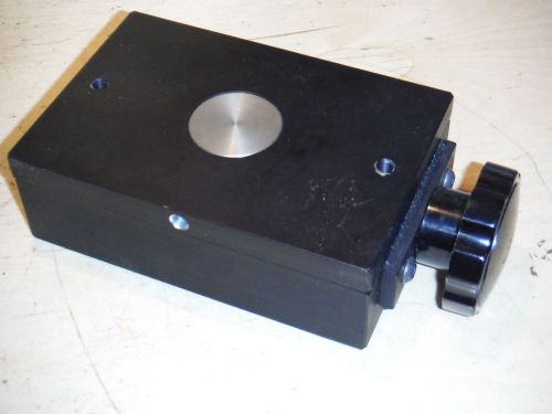 Black aluminum indexing swivel block and plate machinist jig fixture tooling for sale