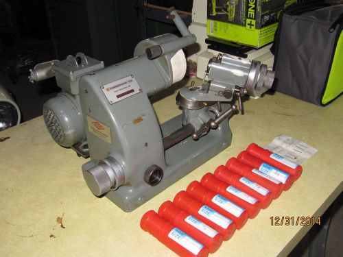 DECKEL SO SINGLE LIP TOOL CUTTER GRINDER WITH COLLETS,   NICE!!!