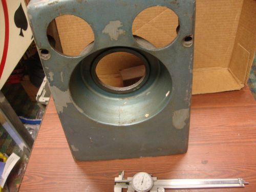 LOGAN LATHE GEAR COVER 13H X 8W TOP TO9 1/2 BOTTOM 3 IN ID
