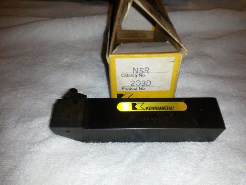 Kennametal tool holder NSR 203D