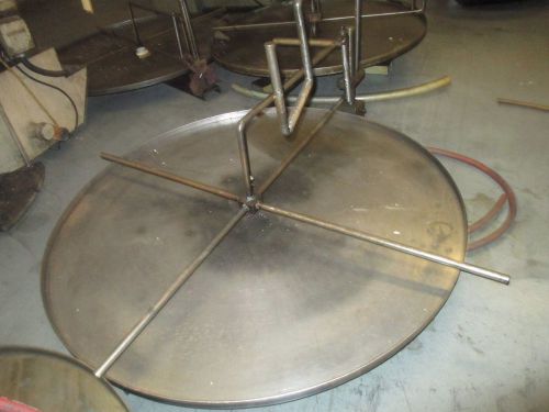 48&#034; diameter pan type horizontal stock payoff reel  - coils feed to power press for sale