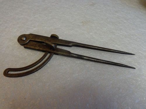 Vintage W S Co New Haven Conn Compass  Metalworking Woodworking Tool Pat. 1905