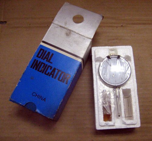Brand New Never Been Used Dial Indicator China Tool Graduation .001&#034; Range 0-1&#034;