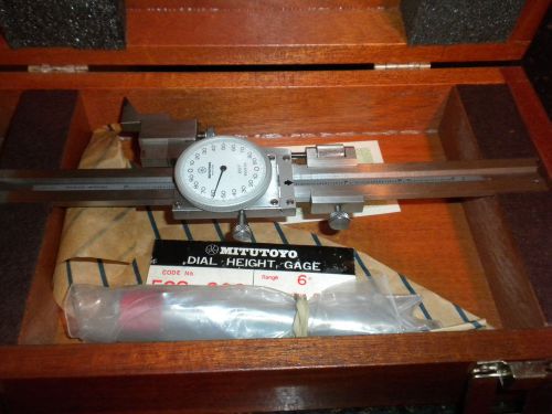 MACHINIST TOOLS LATHE MILL Mitutoyo Dial Height Gage Gauge 509 - 303 in Case