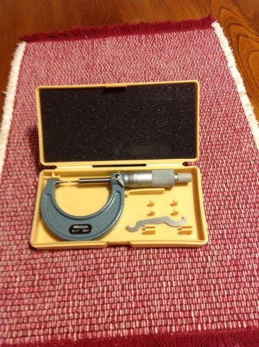Mitutoyo 0-1&#034; point micrometers for sale