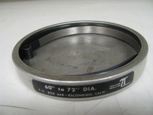 Collins-Phillips PI Tape 60-72&#034; Range Made in USA Stainless Steel EC9