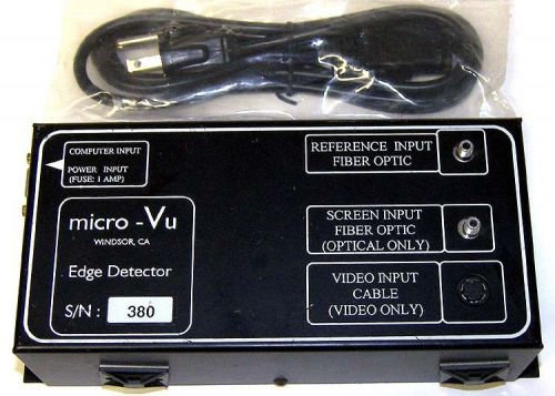 MICRO-VU OPTICAL VIDEO EDGE DETECTOR M320 MICROSCOPE