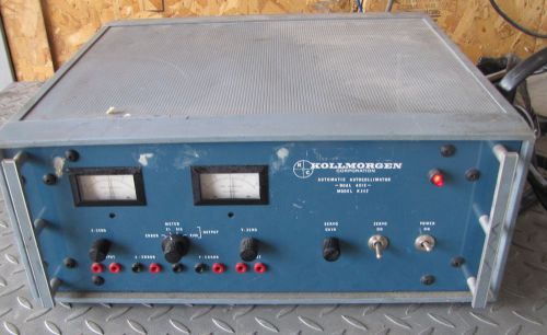 Kollmorgen K-342 K342  Dual Axis Automatic Autocollimator  CONTROLLER