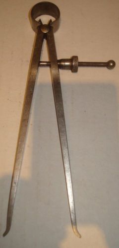 VINTAGE STARRETT &#034;FAY&#039; SPRING-TYPE INSIDE CALIPER 6 INCH WITH QUICK-SPRING