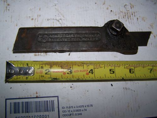MACHINIST TOOL BORING TOOL HOLDER ARMSTRONG NO. 21 HOLDER