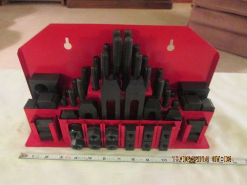 58 pc 5/8&#034; slot 1/2&#034; - 13 studs hold down clamping kit ( nos) for sale