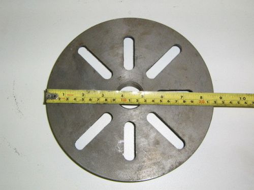 FACEPLATE 8 1/2 INCH. 1 /12-8 THREAD FOR CLAUSING