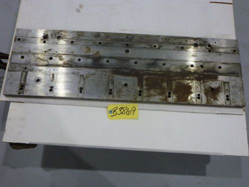 Work holding mounting plates multi threaded-steel  38&#034; x 12&#034; x 1&#034; for sale