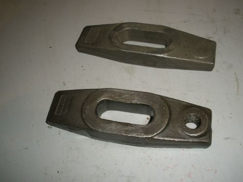 Vulcan #56 Heavy Duty Forge Mill Hold Down Clamps 6” Long 2 Pcs