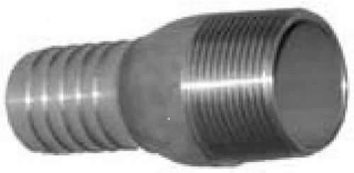 HOSE BARB FITTING 2-1/2&#034; NPT 304 STAINLESS STEEL COMBINATION NIPPLE &lt;857WH