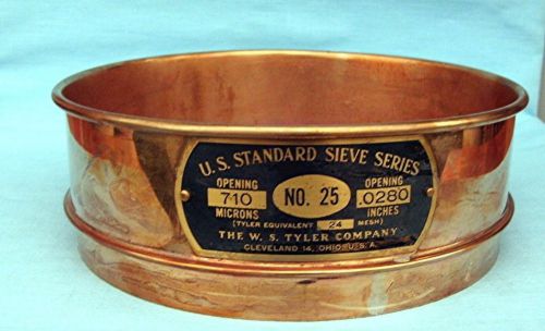 WS Tyler STANDARD Screen Scale US SIEVE #25