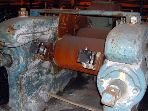 Pebsco item #0015 2 twin rubber reclaim mills for sale