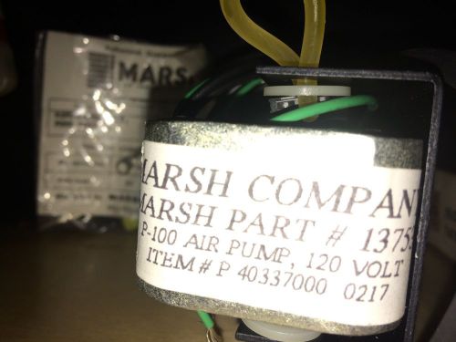 New marsh 13753 p-100 air pump 120v-ac for sale