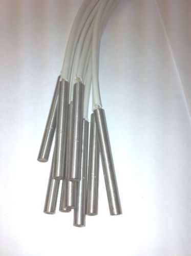 Cartridge heater 1/4&#034;diameter x 2 1/2&#034;long,230volt 200w w/internal thermocouples for sale