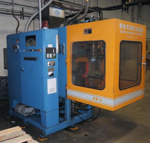 CS1 Rocheleua Blow Molding Machine Continuous Extruder - Single Heads -Year 1999