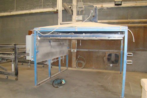 VULCAN VACUUM FORMING 8&#039;x8&#039; OVEN NATURAL GAS POWERED w/PART PULLING MECHANISMS