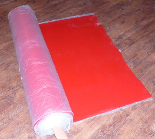 Silicon rubber sheet 1/8&#034;  x 48&#034; wide for sale
