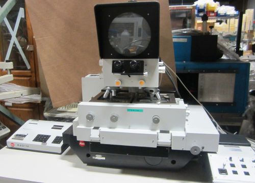 Leitz mask comparator on 6 foot bench for sale