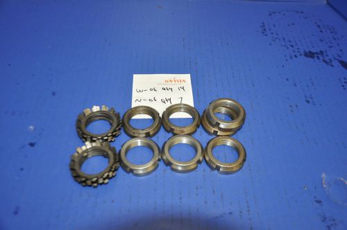 Bearing retainer nut &amp; washer n-06, w-06 for sale