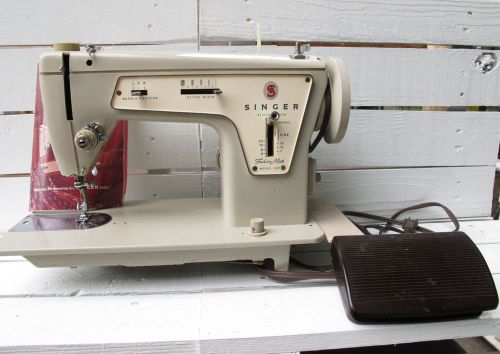 Singer 237 Fashion Mate Heavy Duty Industrial Zig-Zag Sewing Machine Used